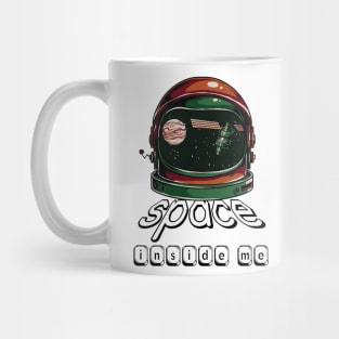 Space Inside Me Sadness Unique Design Gift Ideas Evergreen Space Theme Mug